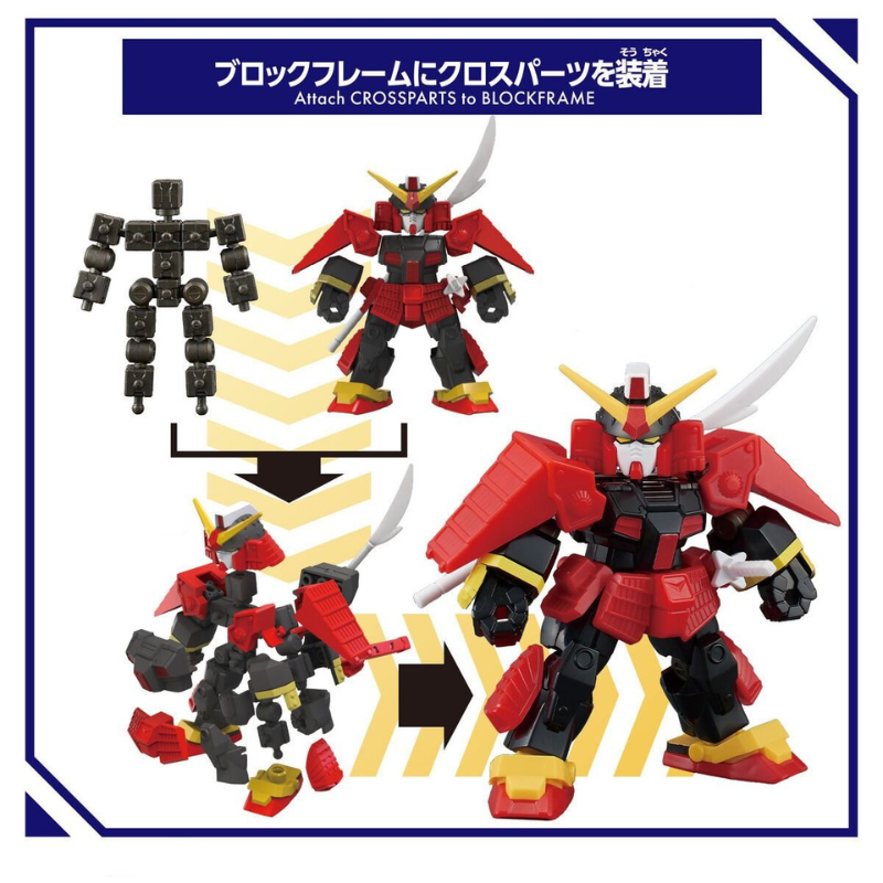 Gundam - Blockcross - Musha Gundam