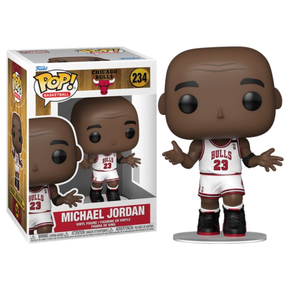 NBA Basketball - Michael Jordan (Shrug) Chicago Bulls Pop! Vinyl