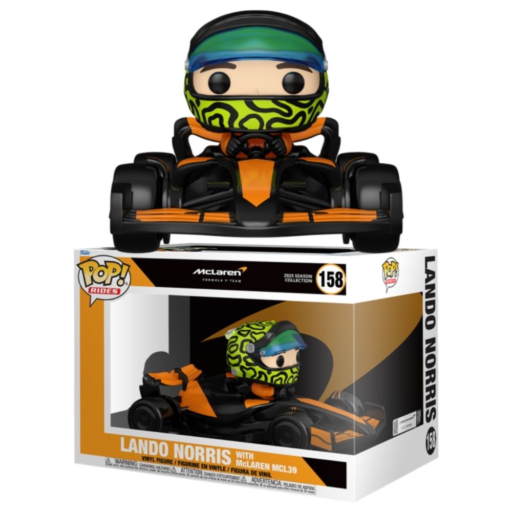 F1: Formula 1 - Lando Norris with McLaren MCL39 (McLaren) Pop! Vinyl Ride