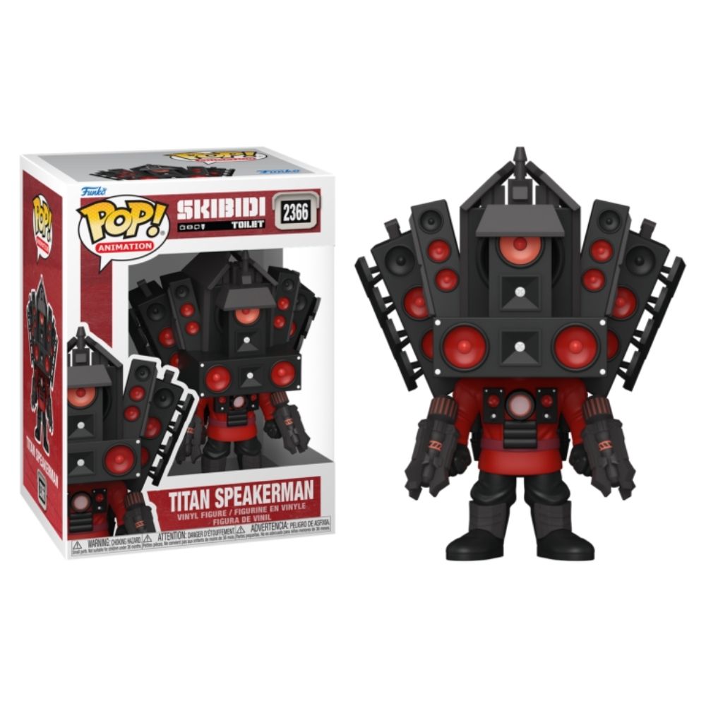 Skibidi Toilet - Titan Speakerman Pop! Vinyl