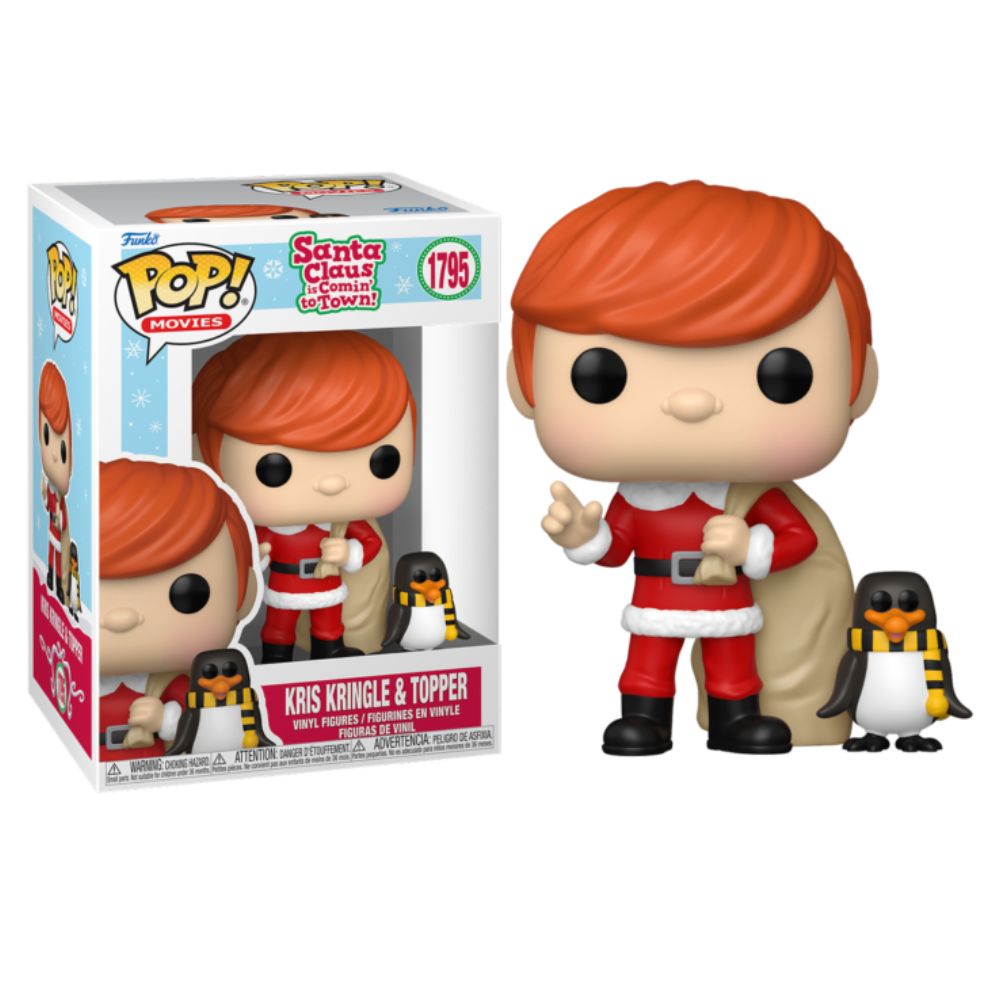 Santa Claus is Comin' to Town - Kris Kringle & Topper Pop! Vinyl