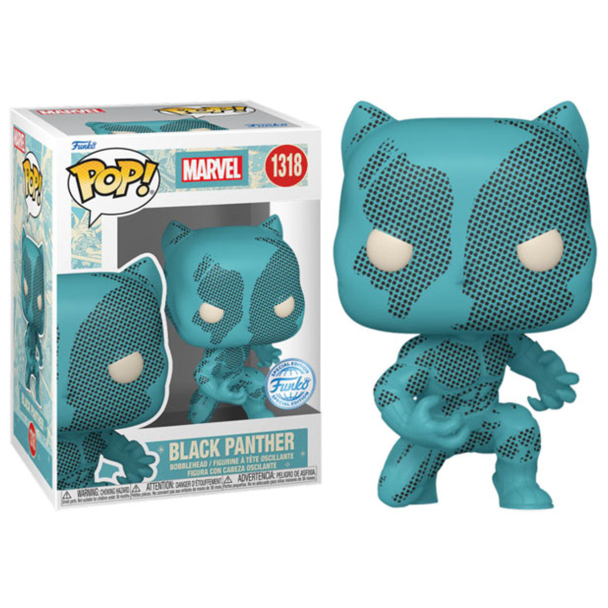Marvel Comics: D100 - Black Panther Retro Reimagined US Exclusive Pop! Vinyl