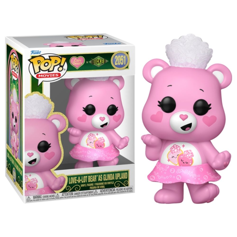 Care Bears x Wicked - Love-A-Lot Bear as Glinda Upland Pop! Vinyl