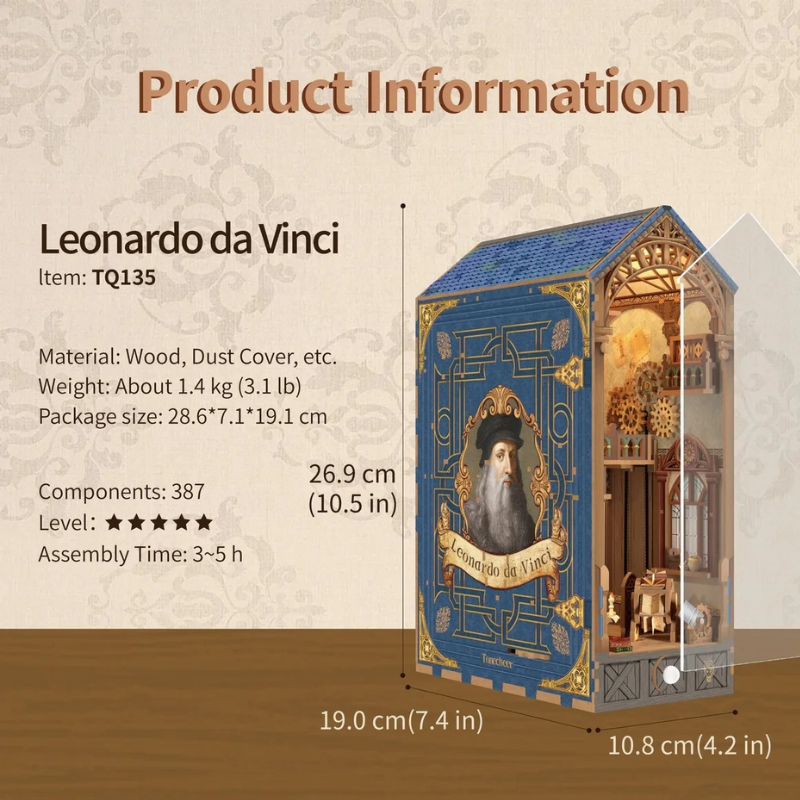 Tonecheer Leonardo Da Vinci