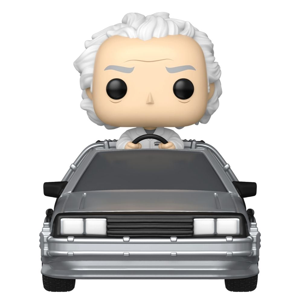 Back to the Future - Doc with Time Machine Pop! Ride