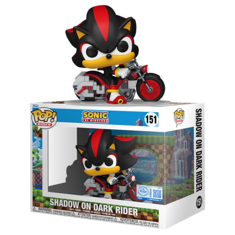 Sonic the Hedgehog - Shadow on Dark Rider US Exclusive Pop! Vinyl Ride