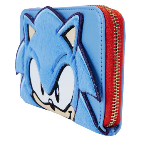 Image of Loungefly - Sonic the Hedgehog - Classic Plush Cosplay Zip-Around Wallet