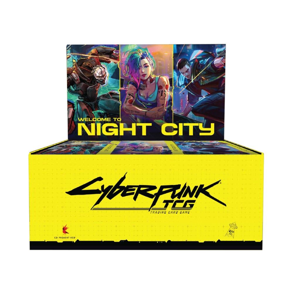 Cyberpunk TCG: Welcome to Night City Booster Display - 24 Boosters