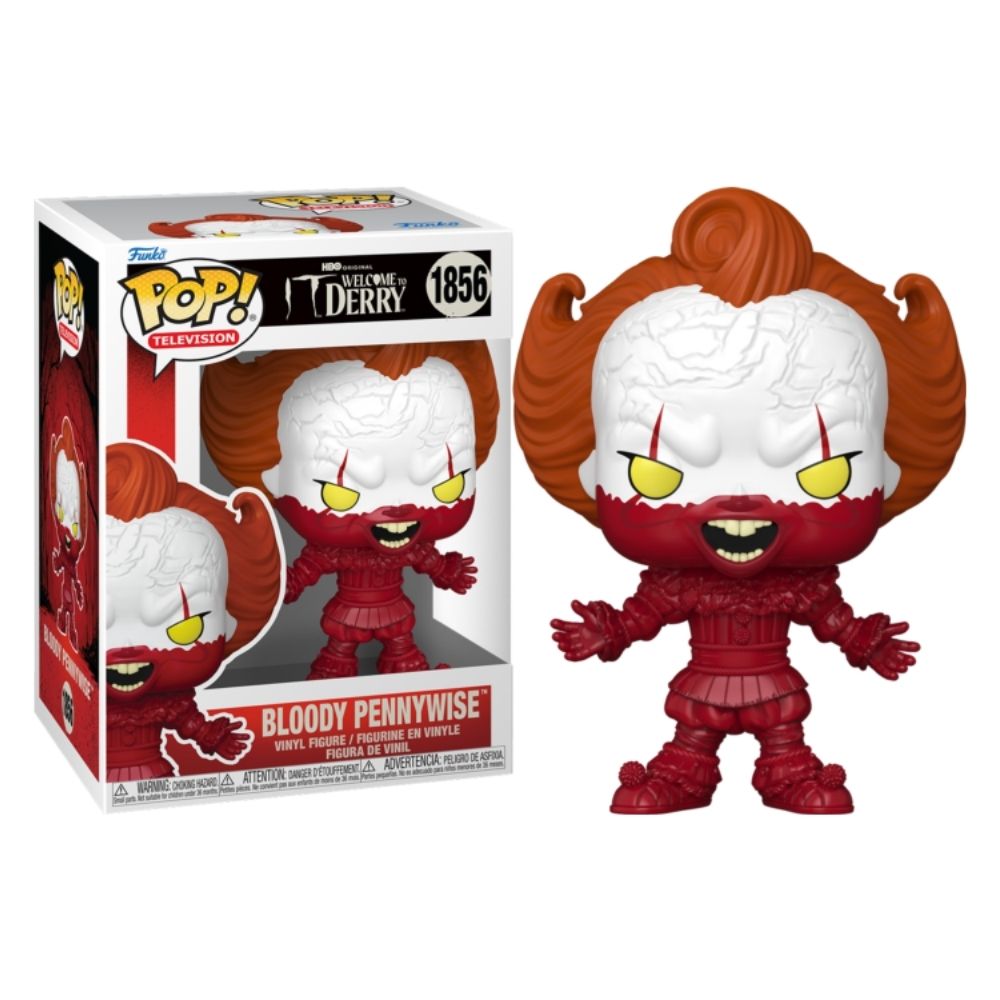 It: Welcome to Derry - Bloody Pennywise Pop! Vinyl