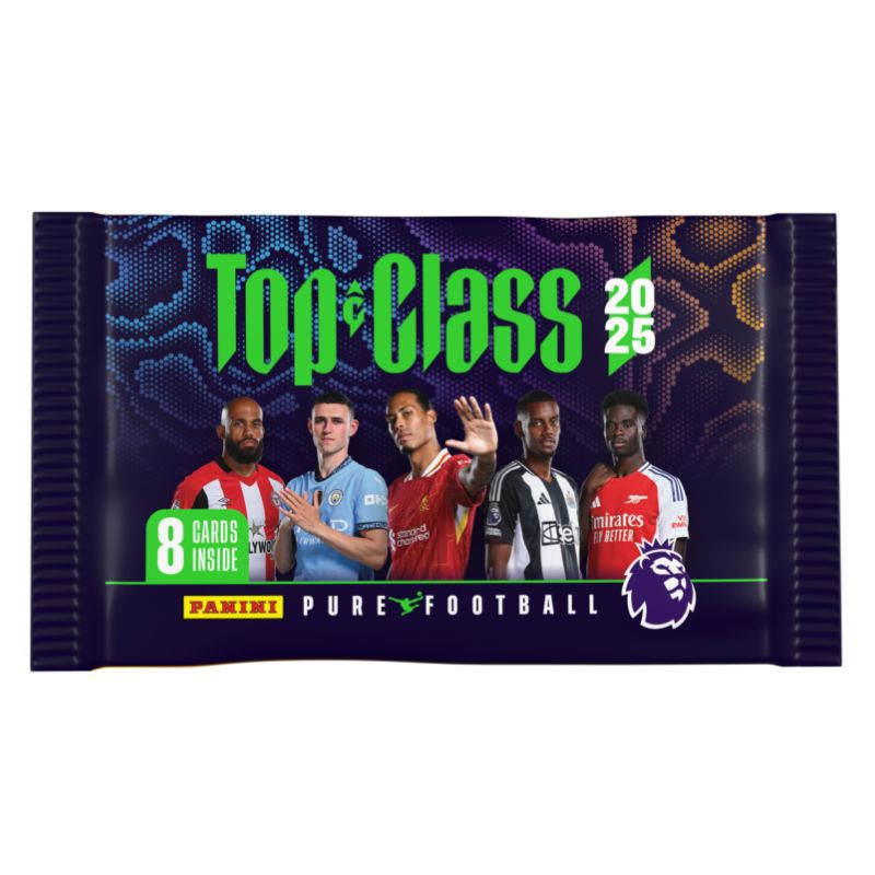 PANINI Top Class 2025 Premier League Soccer Trading Cards Booster Box (24 Boosters)