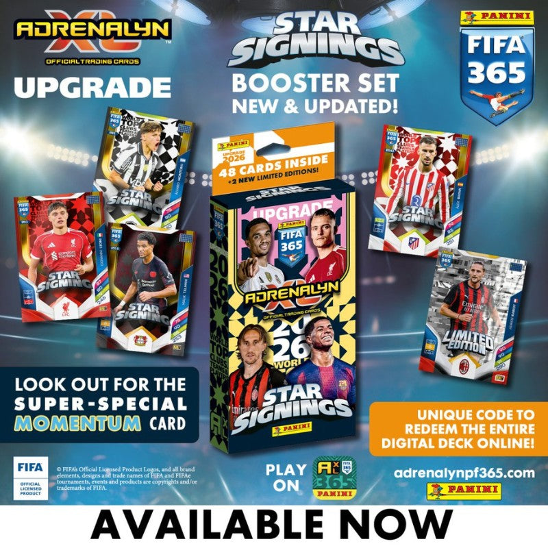 Panini FIFA 365 Adrenalyn XL 2026 - STAR SIGNINGS Blister