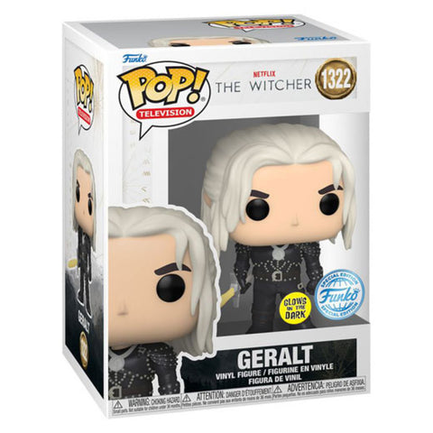 Image of The Witcher (TV) - Geralt with sword US Exclusive Glow Pop! Vinyl