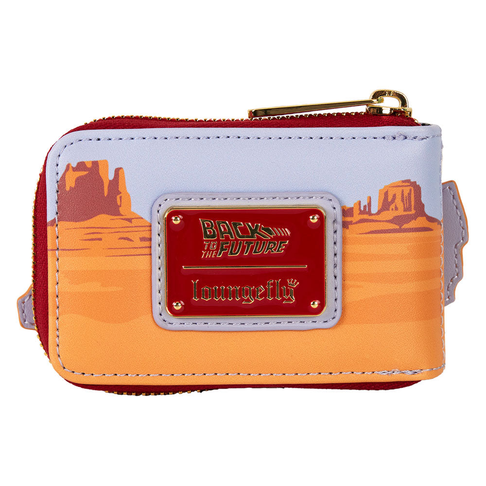 Loungefly - Back To The Future - 40th Anniversary Delorean Accordion Wallet
