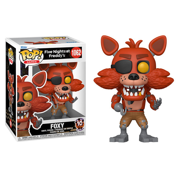 Five Nights at Freddy's: (2023 Movie) 10th Anniversary - Foxy Pop! Vinyl