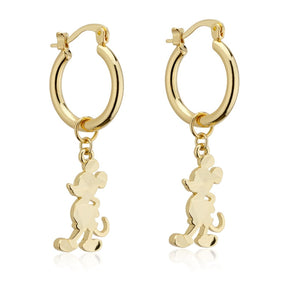 Couture Kingdom - Disney 100 Mickey Mouse Charm Hoop Earrings