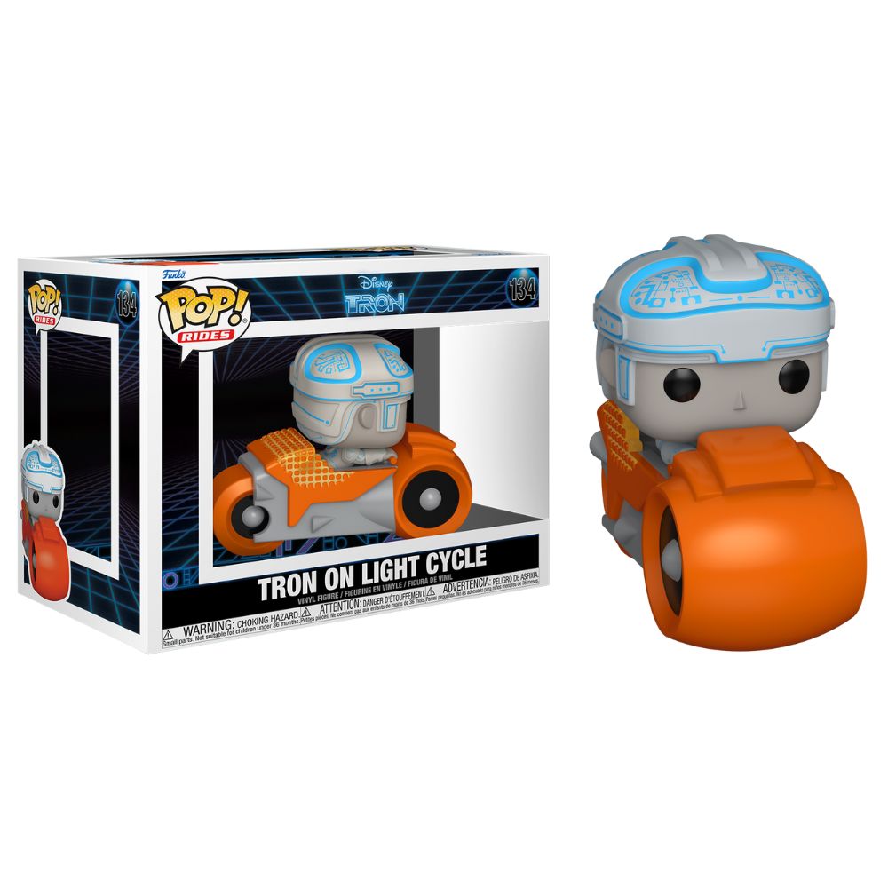 Tron (1982) - Tron with Cycle Pop! Ride