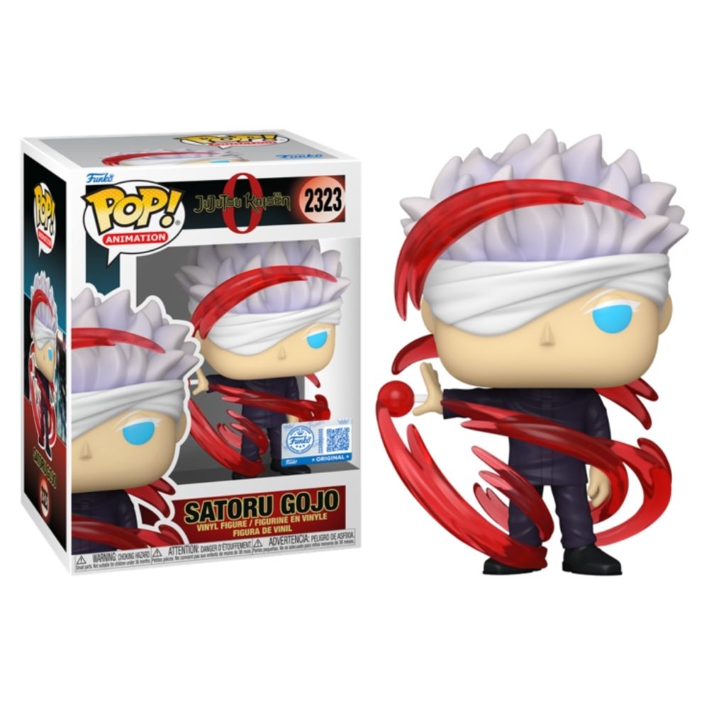Jujutsu Kaisen 0 - Satoru Gojo US Exclusive (Red Energy) Pop! Vinyl