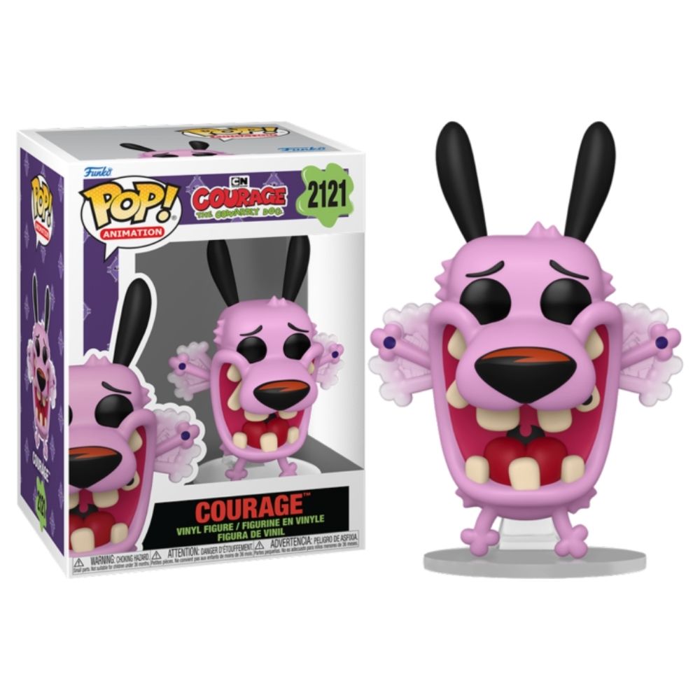 Courage the Cowardly Dog - Courage Pop! Vinyl