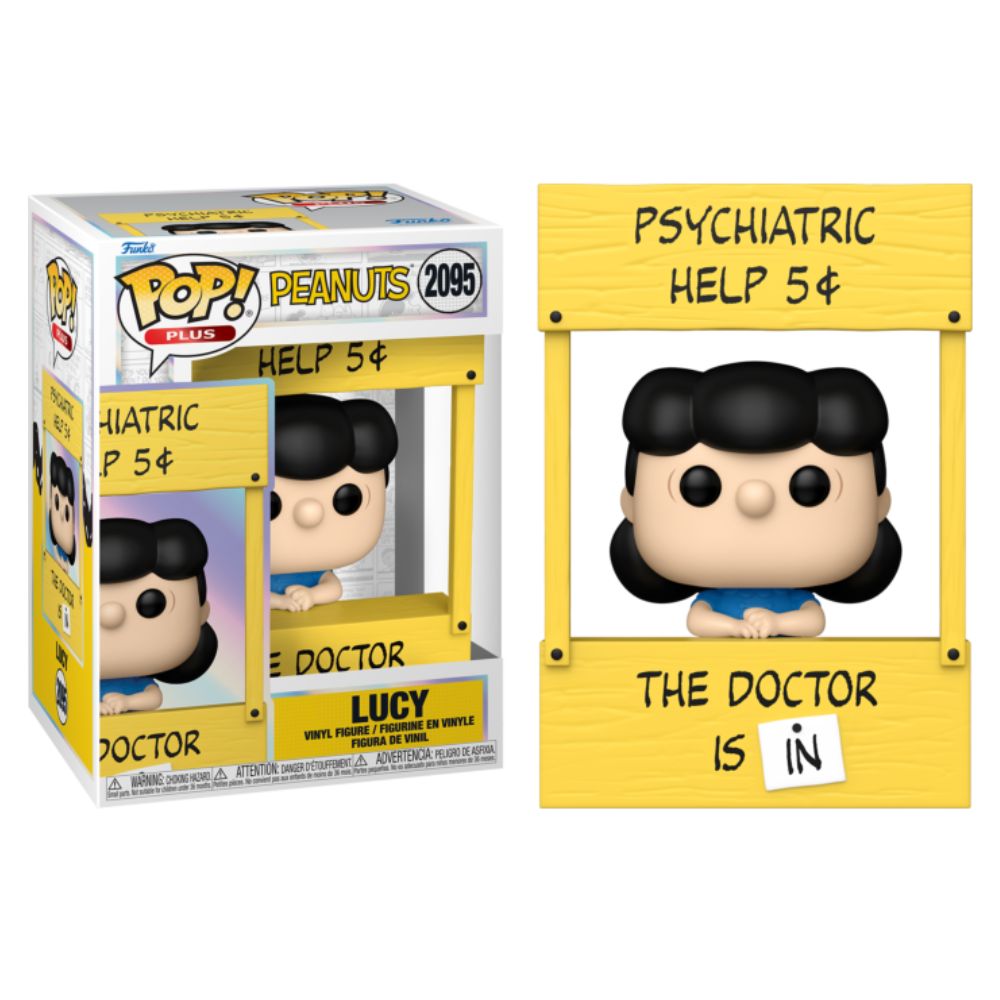 Peanuts - Lucy (Psychiatric Booth) Pop! Vinyl Plus