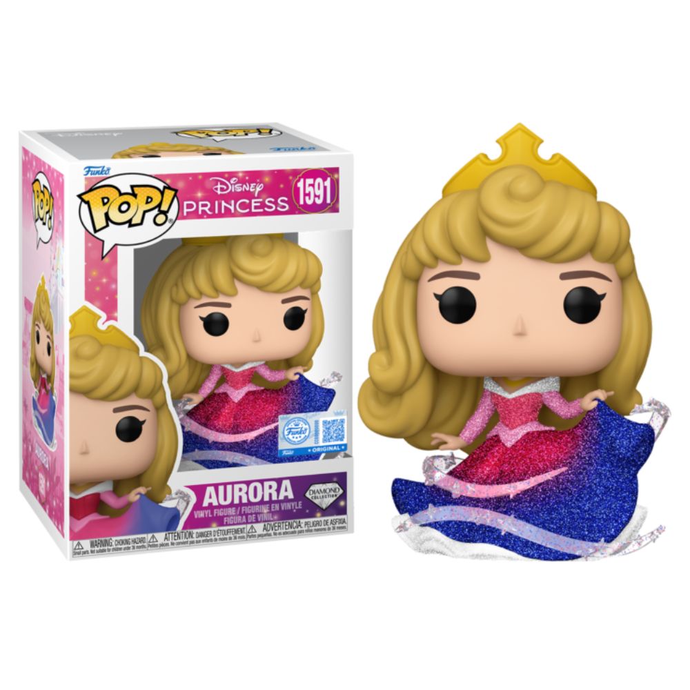 Sleeping Beauty - Aurora Sleeping Diamond Glitter US Exclusive Pop! Vinyl