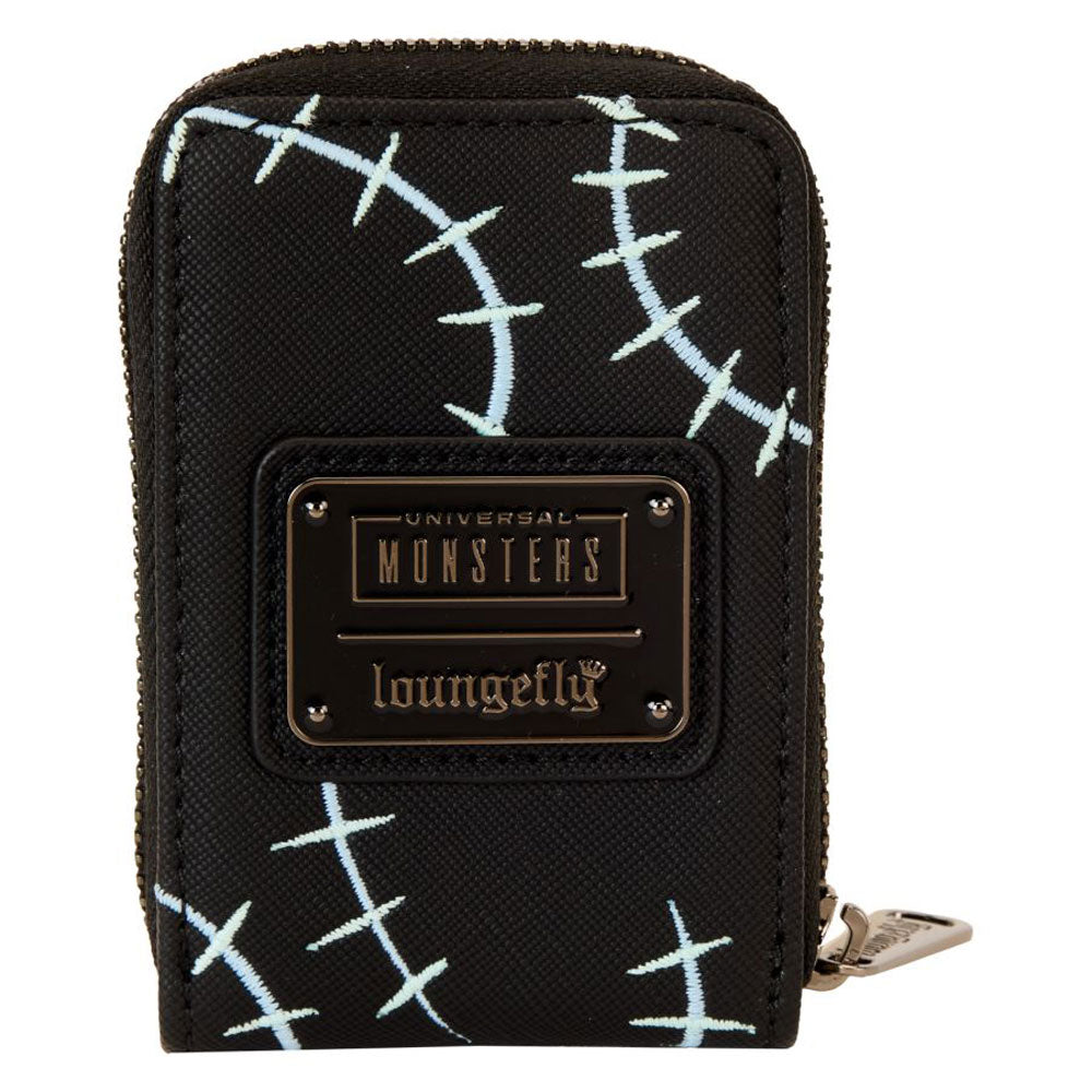 Loungefly - Universal Monsters - Bride of Frankenstein Neon Mask Zip Wallet