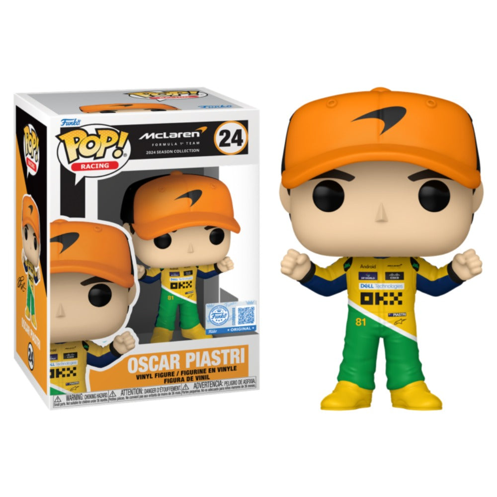 F1: Formula 1 - Oscar Piastri (McLaren) (Senna Tribute Race Suit) Pop! Vinyl