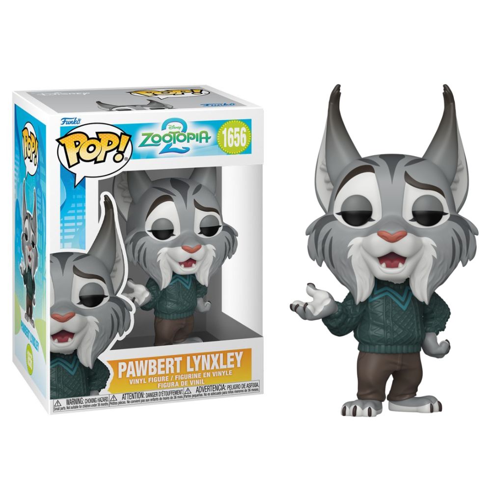 Zootopia 2 - Pawbert Lynxley Pop! Vinyl