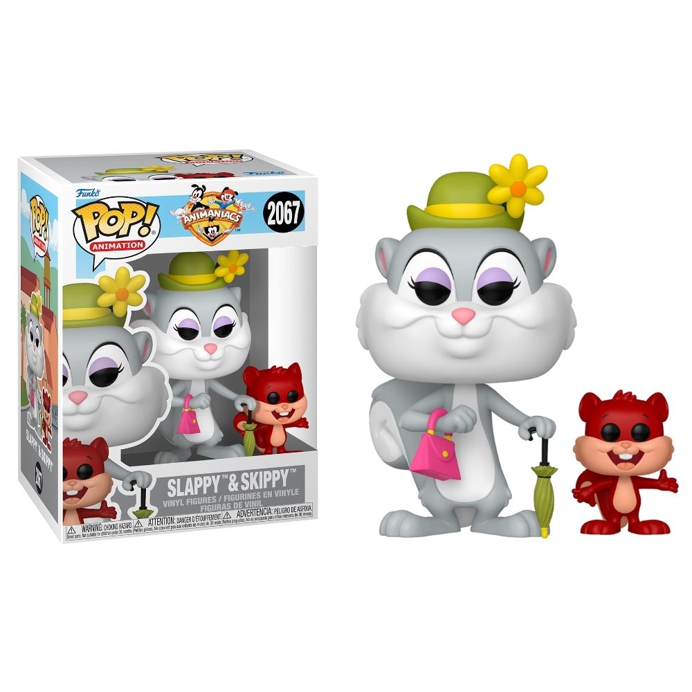 Animaniacs - Slappy with Skippy Pop! Vinyl