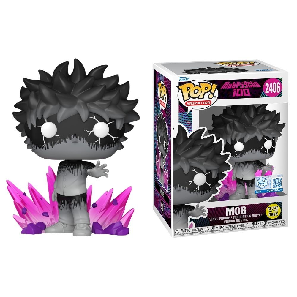 Mob Psycho 100 - Mob with Aura (Shigeo) Glow in the Dark US Exclusive Pop! Vinyl