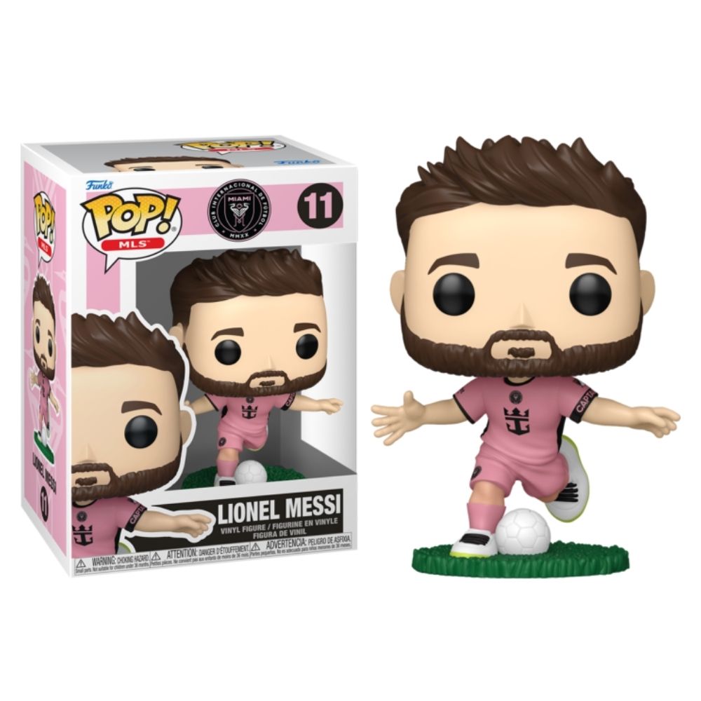MLS: Inter Miami (Soccer) - Lionel Messi (Pink Uniform) Pop! Vinyl
