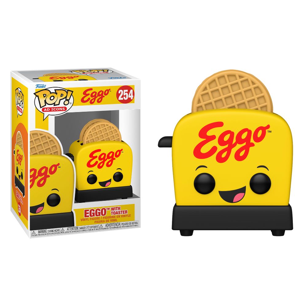 Ad Icons: Kelloggs - Eggo with Toaster Pop! Vinyl