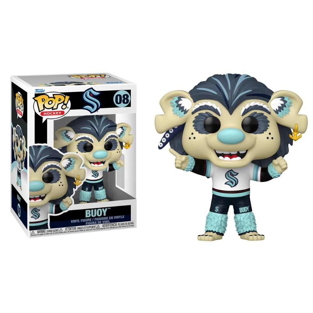 NHL Hockey - Buoy Seattle Kraken Mascot Pop! Vinyl