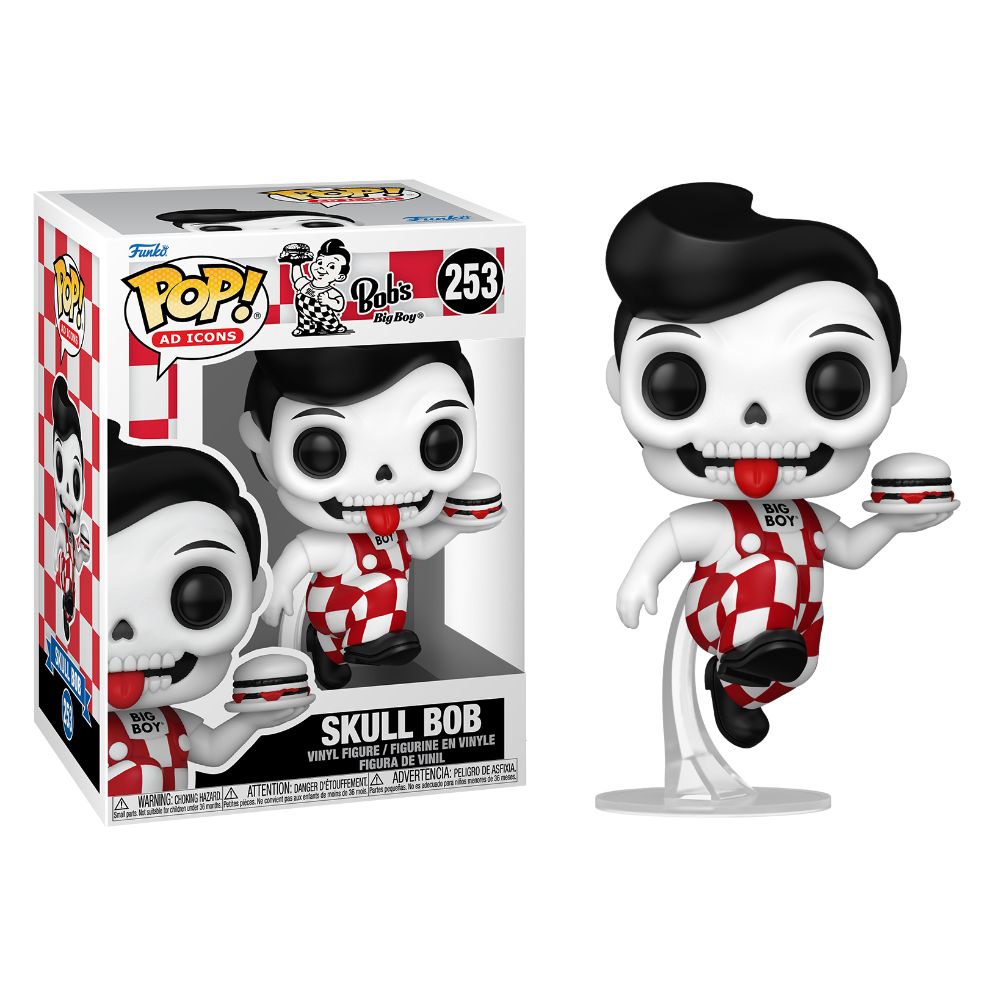 Ad Icons: Bob's Big Boy - Skull Bob Pop! Vinyl