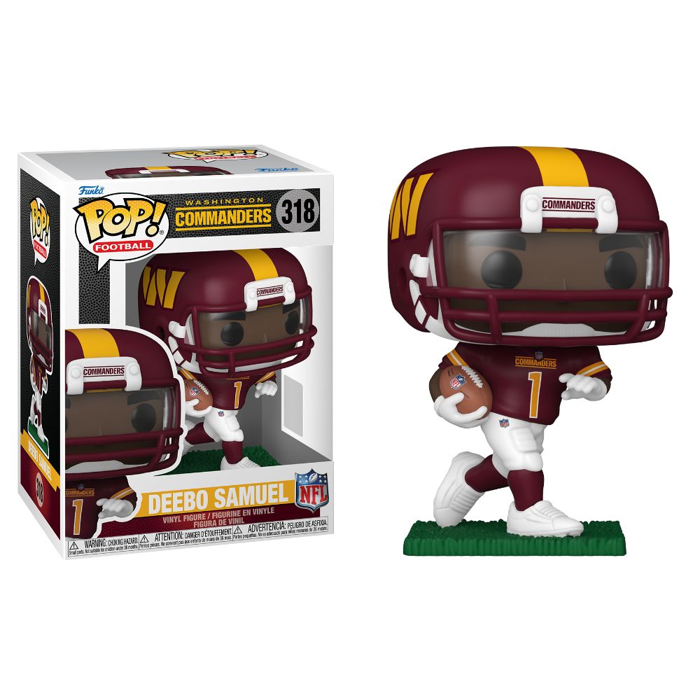 NFL Football - Deebo Samuel Washington Commanders Pop! Vinyl