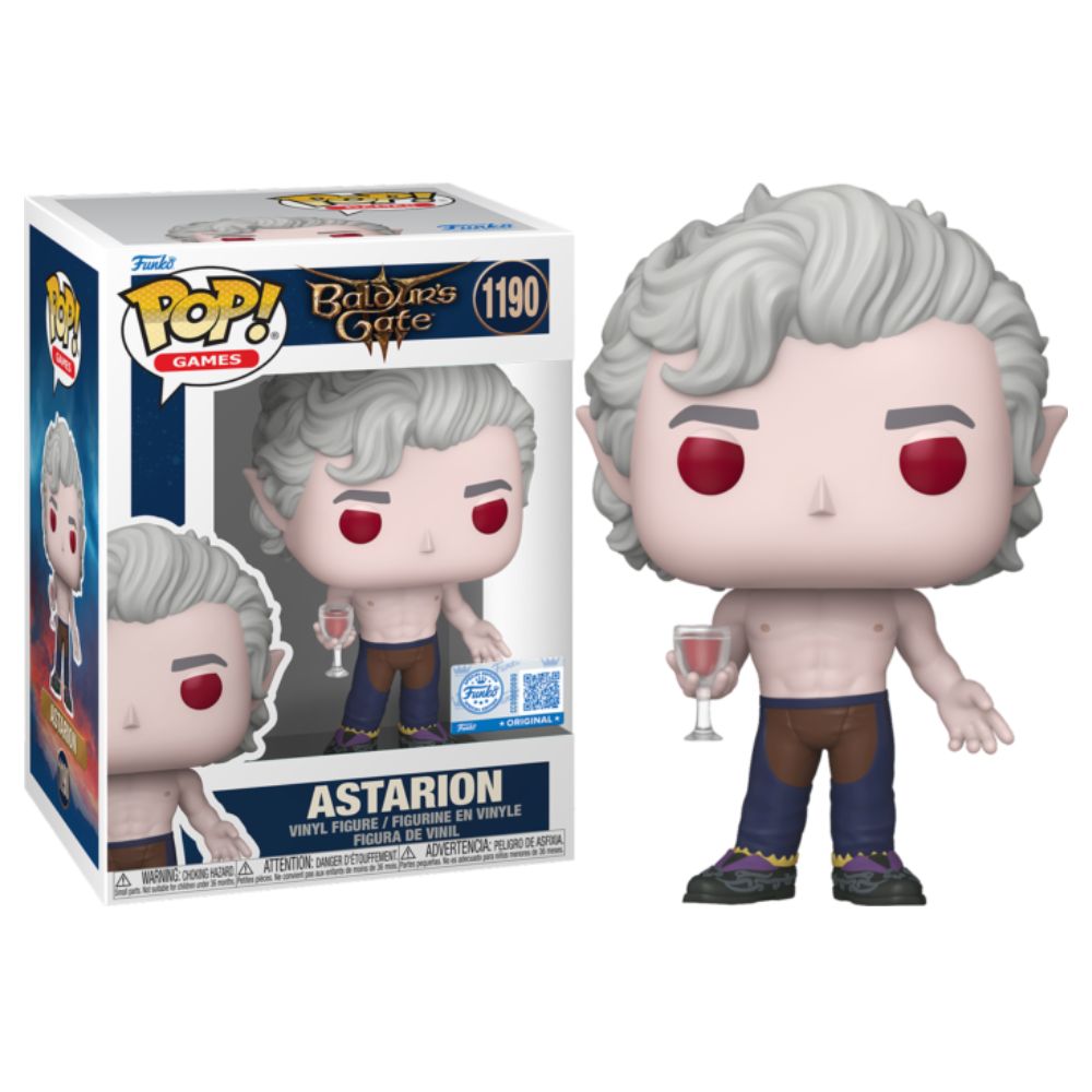 Baldur's Gate 3 - Astarion (Shirtless) Pop! Vinyl