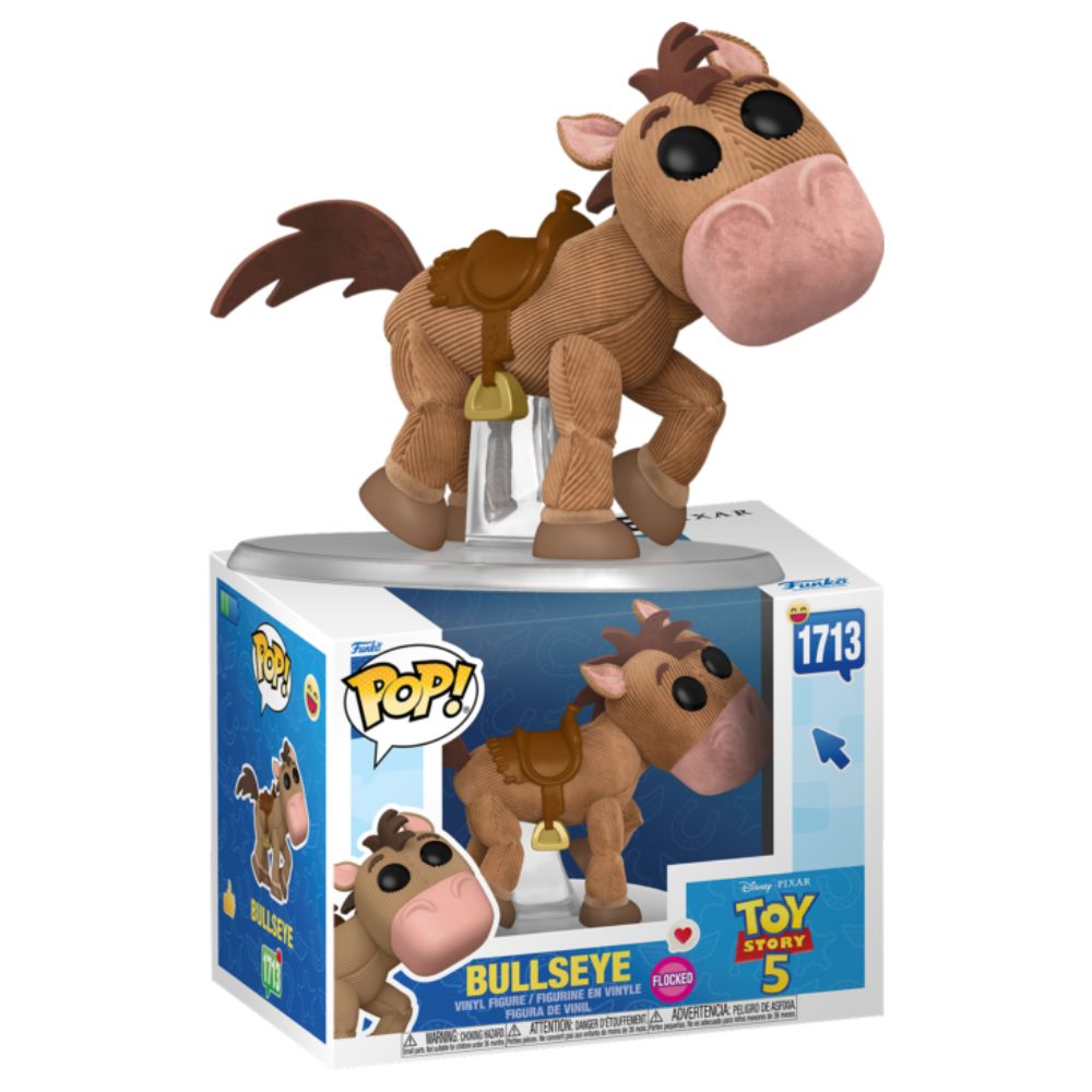 Toy Story 5 - Bullseye Flocked US Exclusive Pop! Vinyl Premium