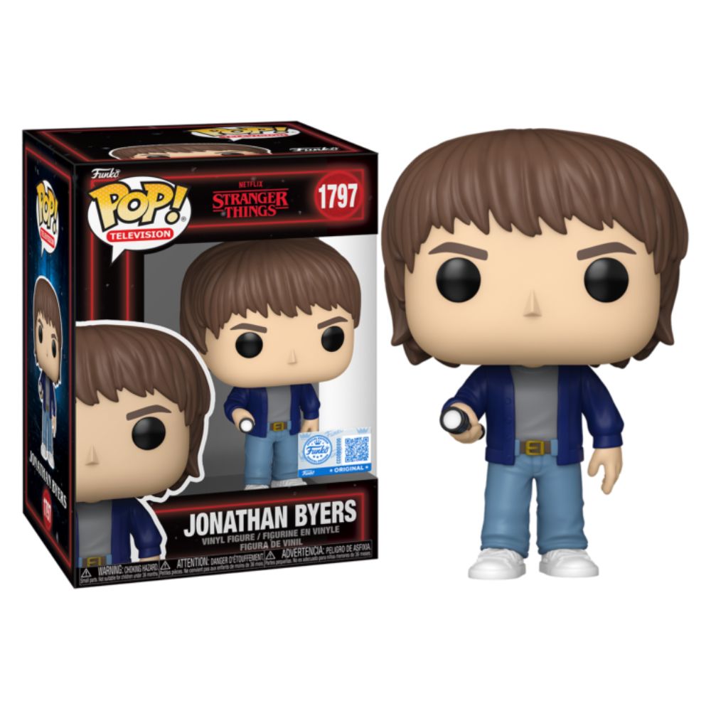 Stranger Things - Jonathan Byers with Flashlight (Season 5) US Exclusive Pop! Vinyl