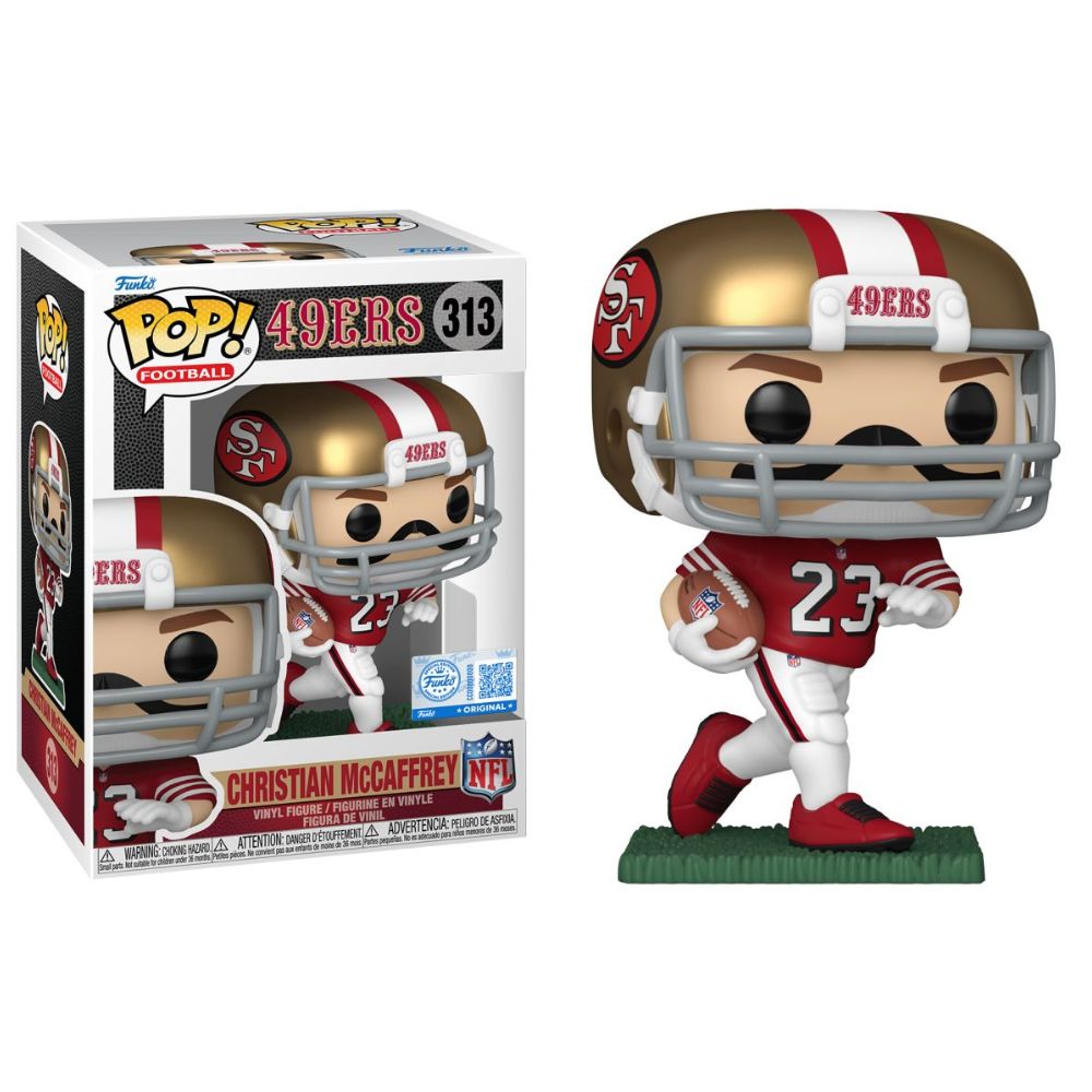 NFL: 49ers - Christian McCaffrey (Throwback) Pop! Vinyl