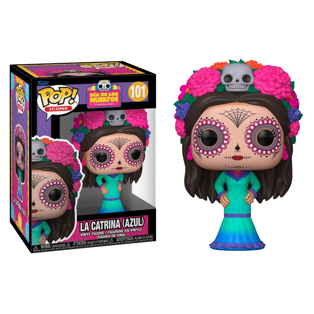 Dia De Los Muertos - La Catrina (Azul) Pop! Vinyl