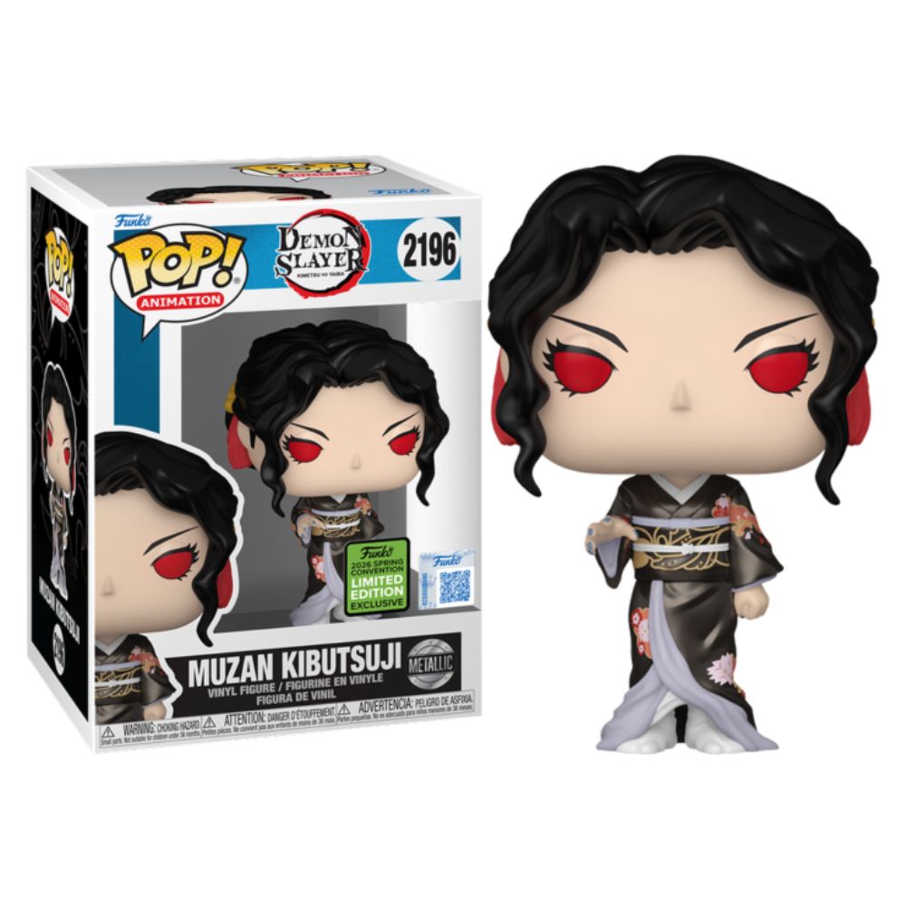 Spring Convention Exclusive 2026 - Demon Slayer - Muzan Kibutsuji Metallic Pop! Vinyl