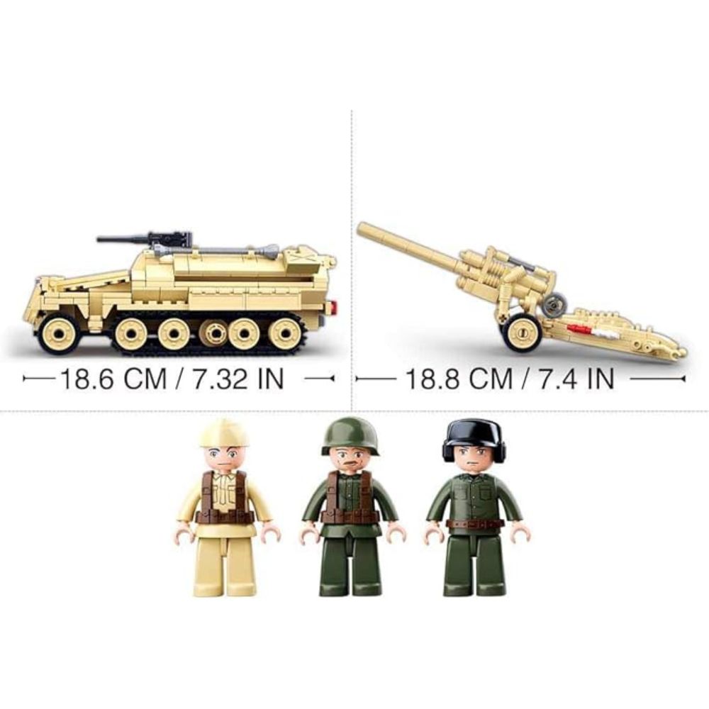 WW2 Half Track SD.KFZ.251 K18 C16