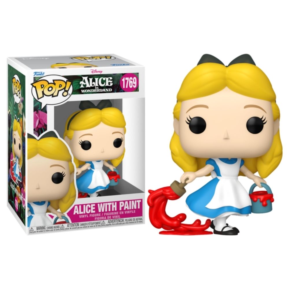 Alice in Wonderland (1951) - Alice with Paint Pop! Vinyl