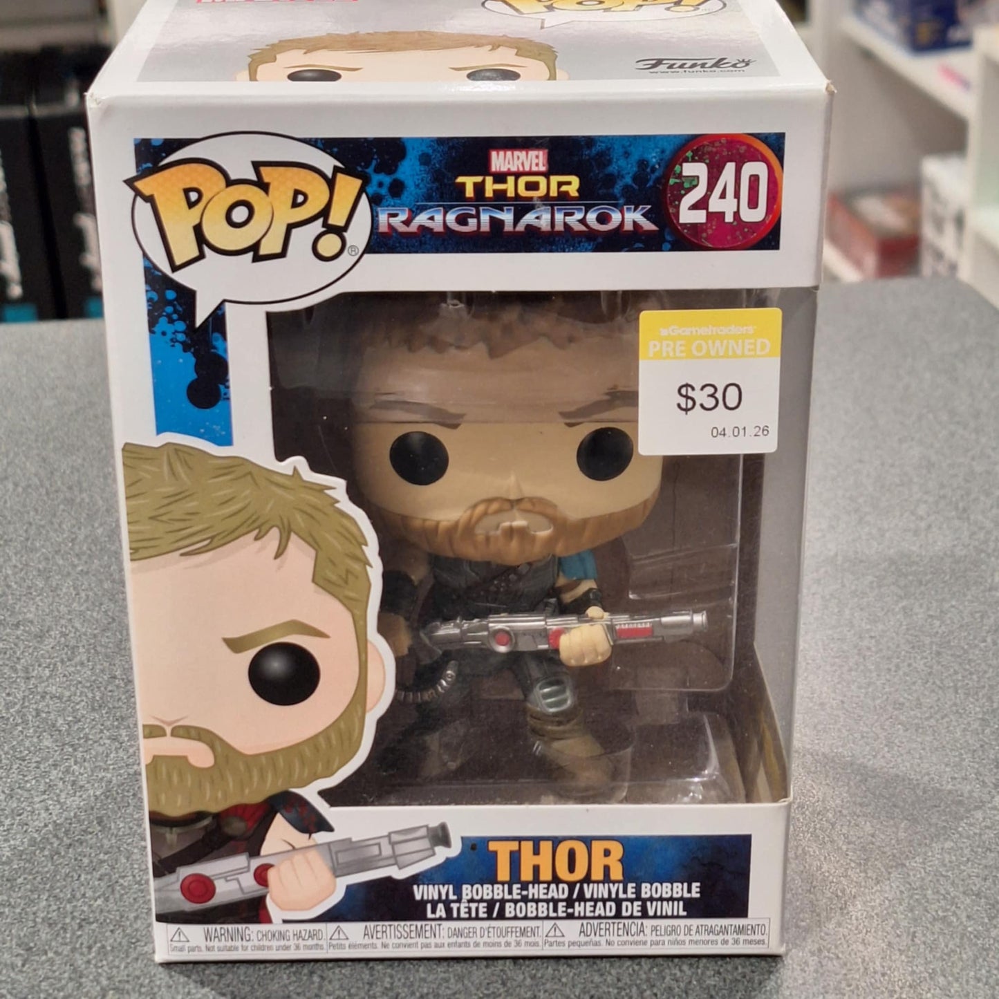 Thor Ragnarok - Thor Gladiator Pop! Vinyl