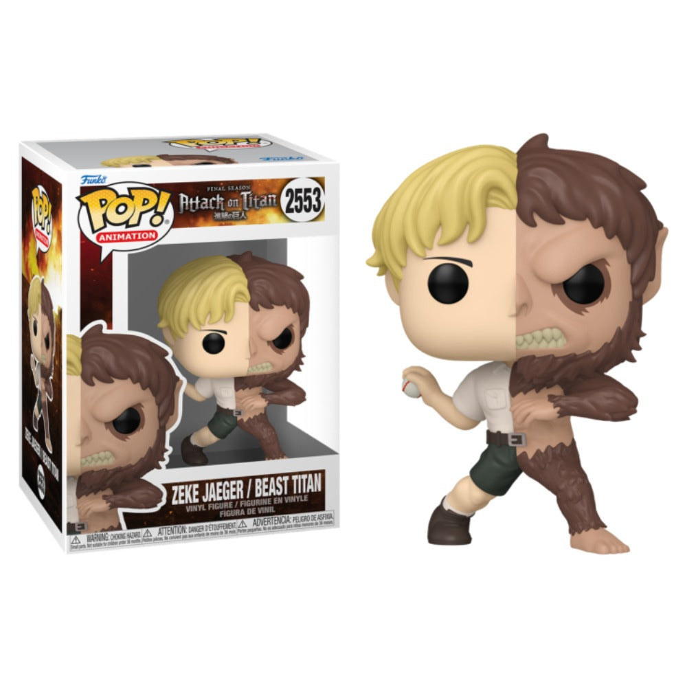 Attack on Titan - Zeke Jaeger / Beast Titan (Split) Pop! Vinyl