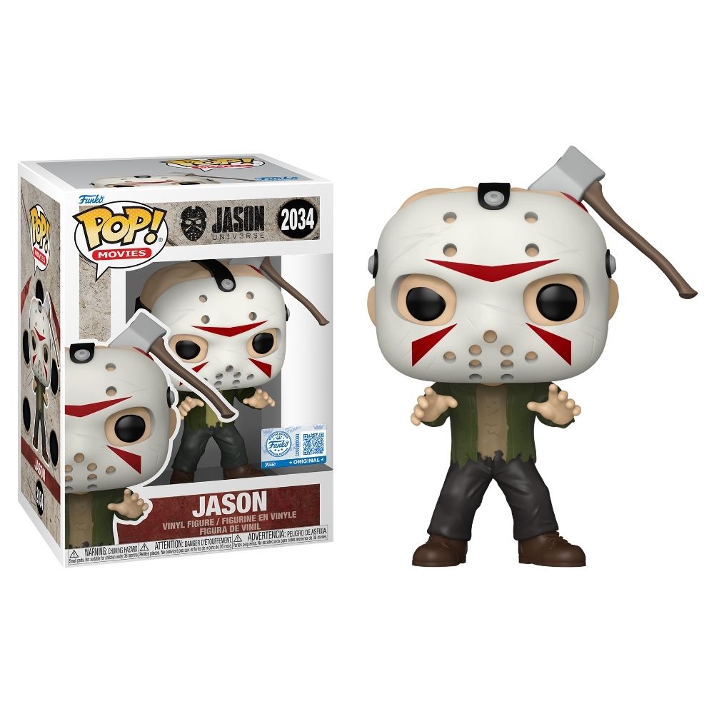 Jason Universe - Jason Voorhees with Axe Face US Exclusive Pop! Vinyl