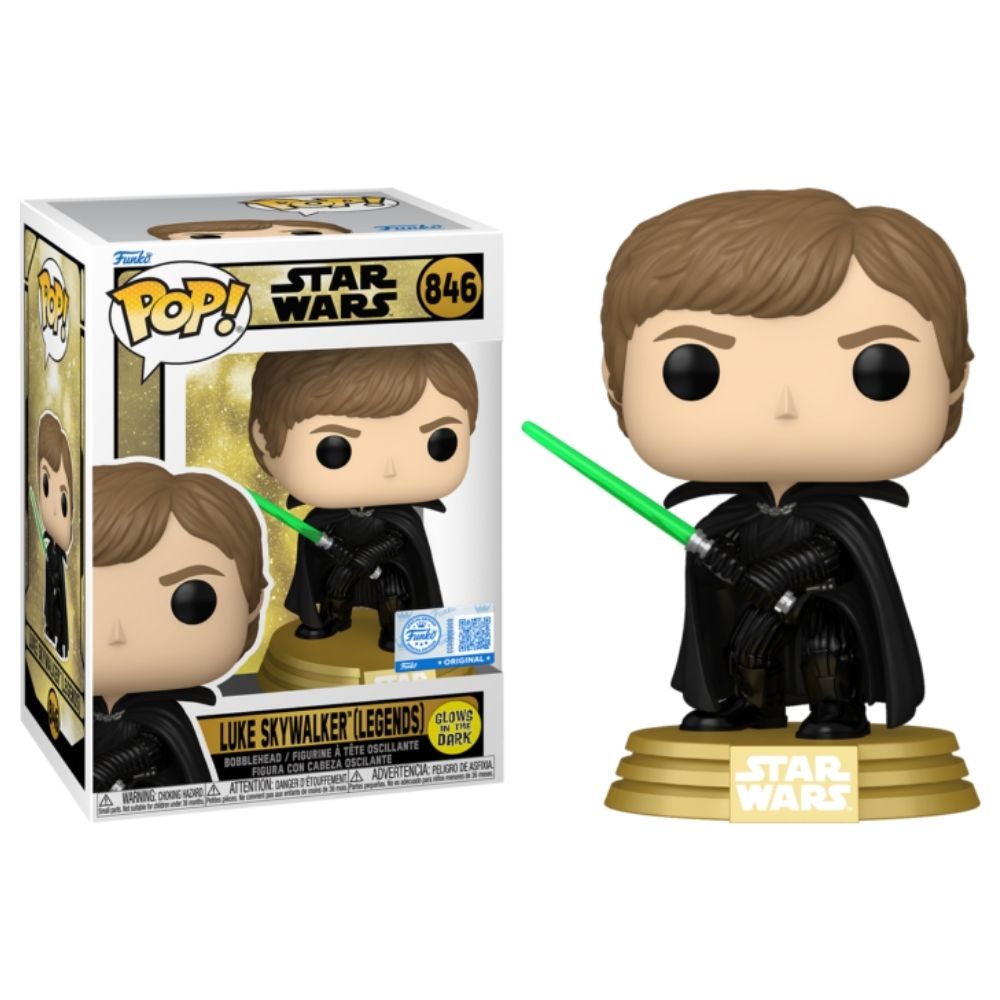Star Wars - Luke Skywalker (Legends) Glow in the Dark Pop! Vinyl