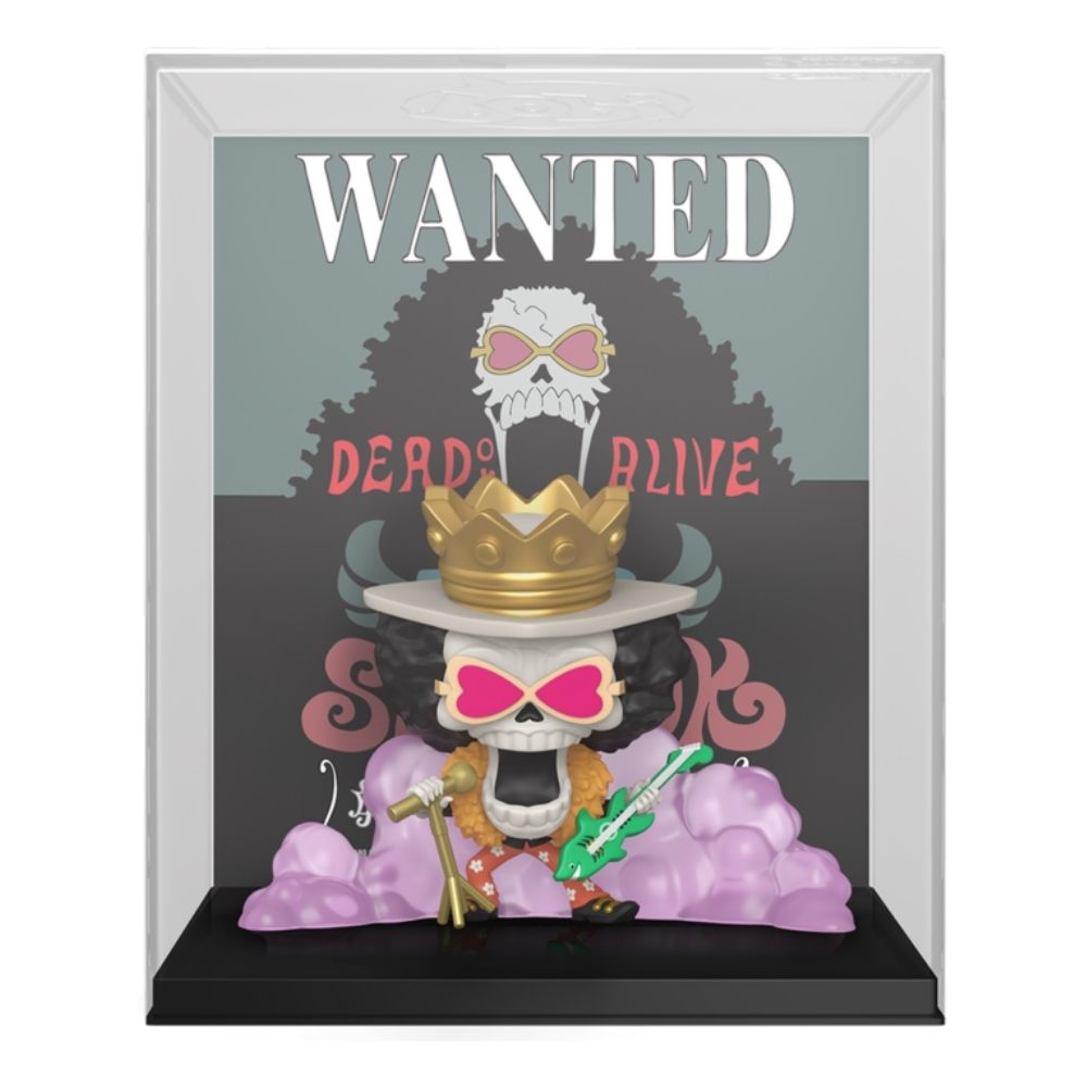 One Piece - Brook Wanted Poster US Exclusive Pop! Vinyl Cover