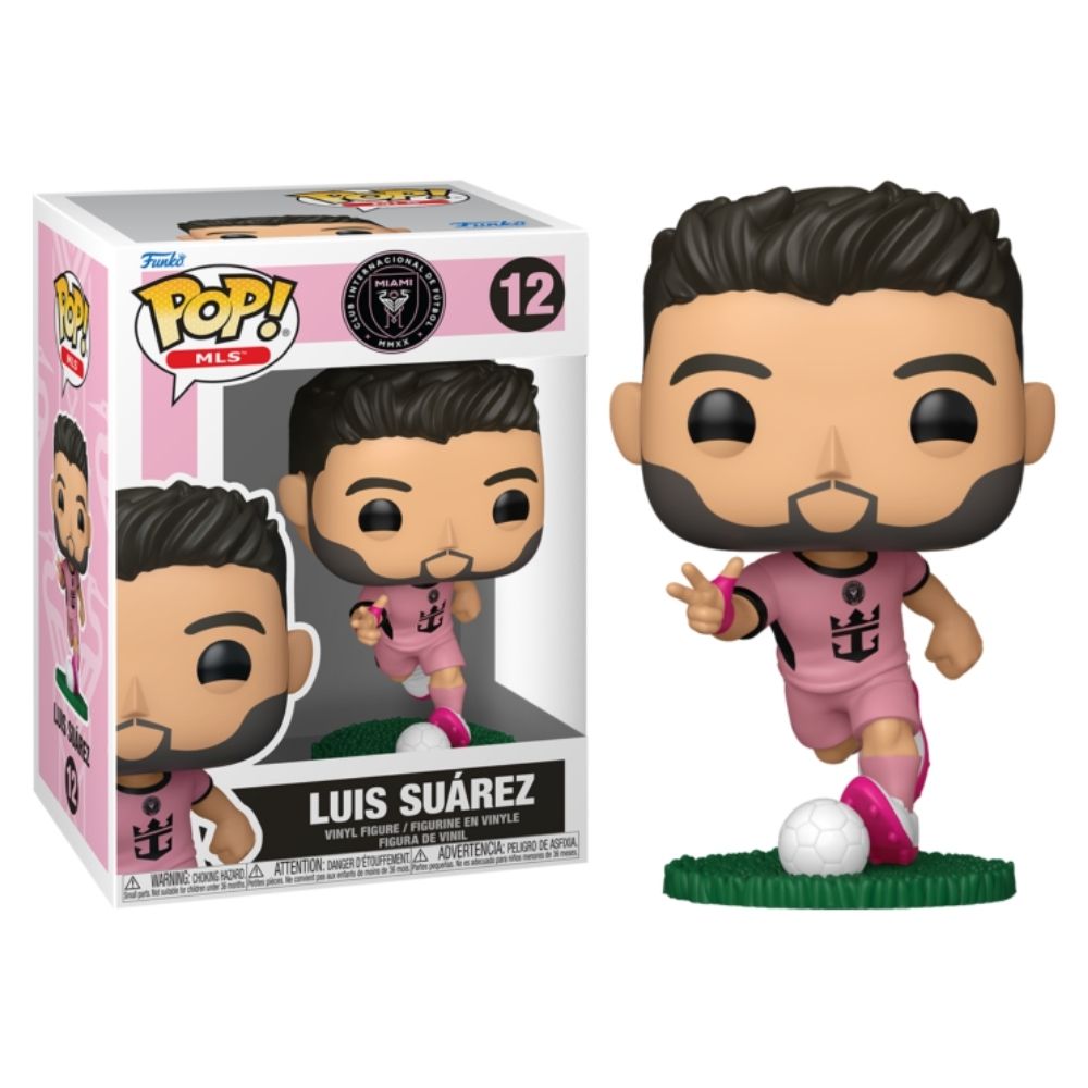MLS: Inter Miami (Soccer) - Luis Suarez (Pink Uniform) Pop! Vinyl