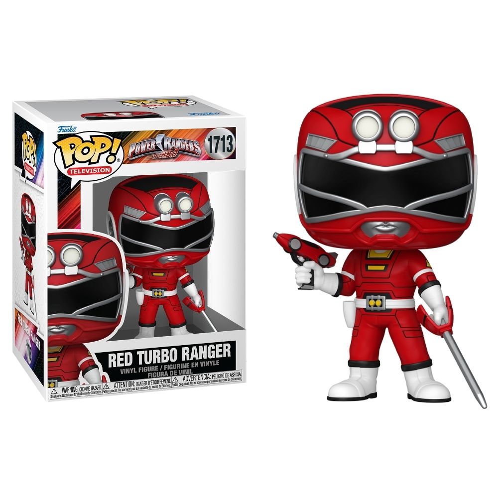 Power Rangers: Turbo - Red Ranger Pop! Vinyl