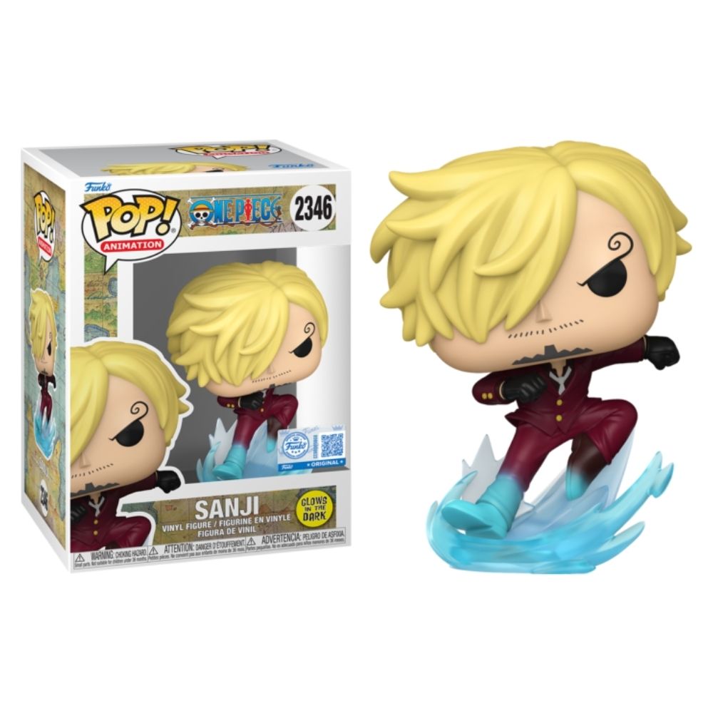 One Piece - Sanji (Ifrit Jambe) Glow in the Dark US Exclusive Pop! Vinyl